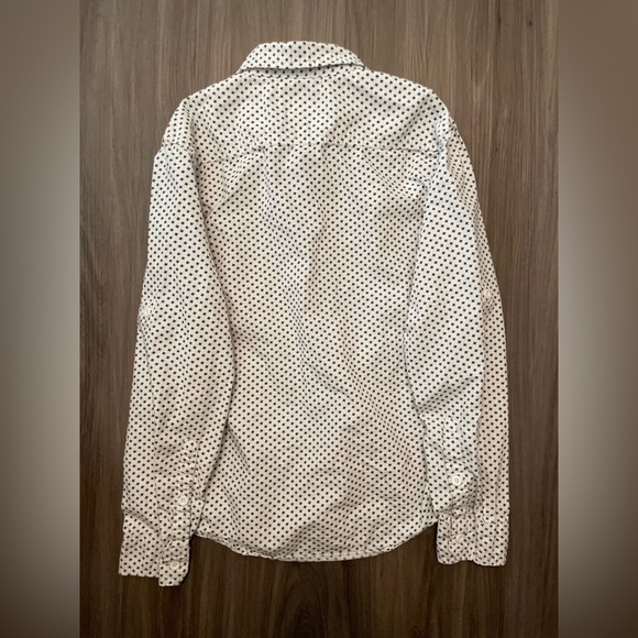 First Wave Big Boys White and Black Button Down Shirt size 12 - Picture 2 of 7